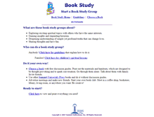 Tablet Screenshot of bookstudygroups.org